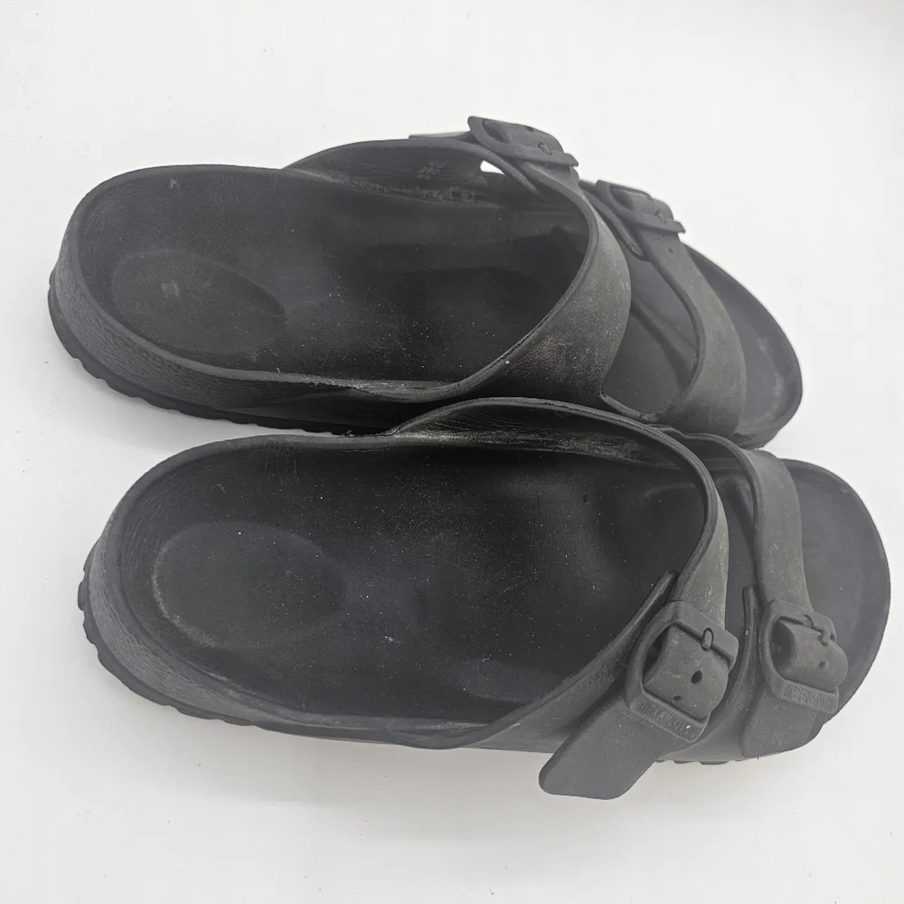 Birkenstock Arizona EVA Black Men’s US 11 / EU 45 Sandal NWOB Made in Germany